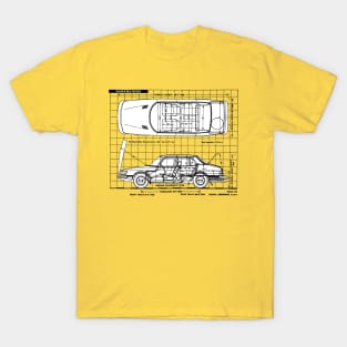 SAAB 900 - technical data T-Shirt